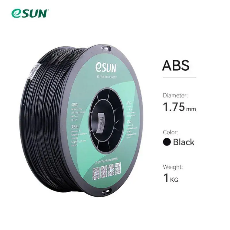Esun ABS Filament 3D Printer Filament 1.75mm 1KG Plastic Printing