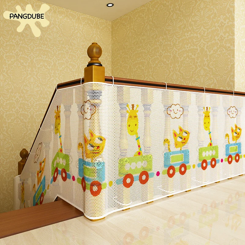 2m 3m 4.5m Safety Net for Stairs Thicken Fine Mesh for Balcony Stair Protection Net Children Protection Baby Safety Doorway Gate