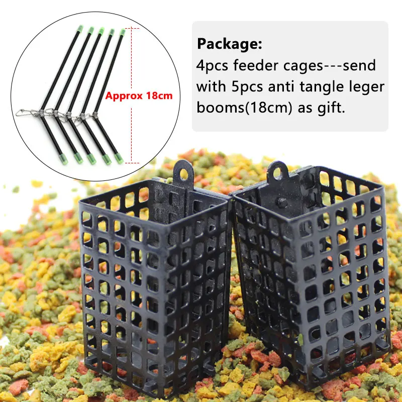 Method Feeder Rig Carp Cage Method Feeder Fishing Method Fishing Feeder Carp 4pcs Aliexpress