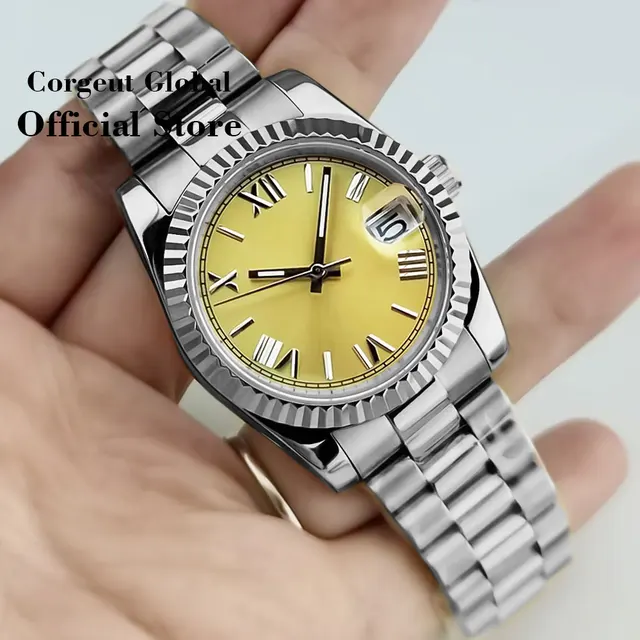 デイデイトタイプ　CORGEUT Corgeut 36mm/39mm Automatic Men Watch President Bracelet