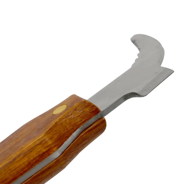 Méhész Többfunkciós Fa Fogantyú Horoggal Megvastagodott Kaparó Pigtail Mézkés Méhkas Szerszám - Image 6