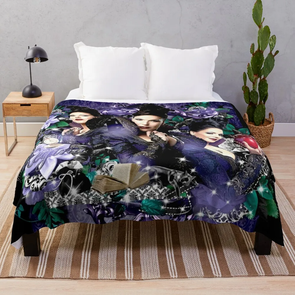 

Regina MillsOnce upon a time Throw Blanket Winter bed blankets Bed covers Comforter Blanket