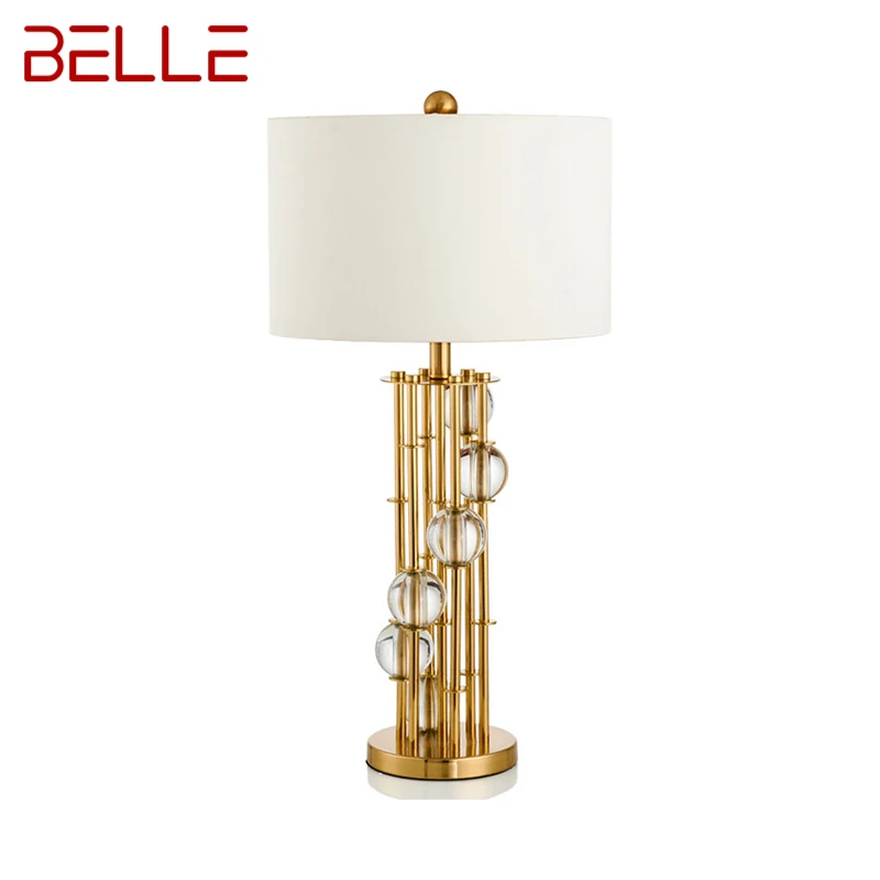 

TEMAR Nordic Crystal Table Lamp LED Modern Dimming Gold Desk Light Creative Decor for Home Living Room Bedroom
