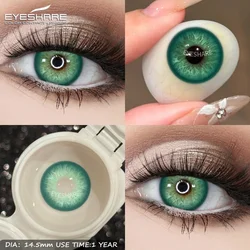 Enhance Your Look: Gray/Brown Colored Contact Lenses (ANDRONI - GREEN)