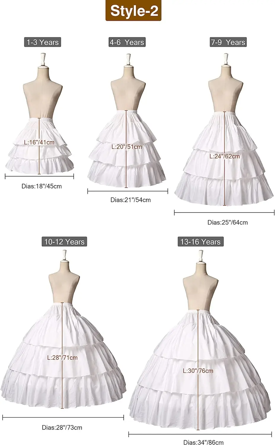 Рисунок 2 - Детское Хлопковое платье-комбинация