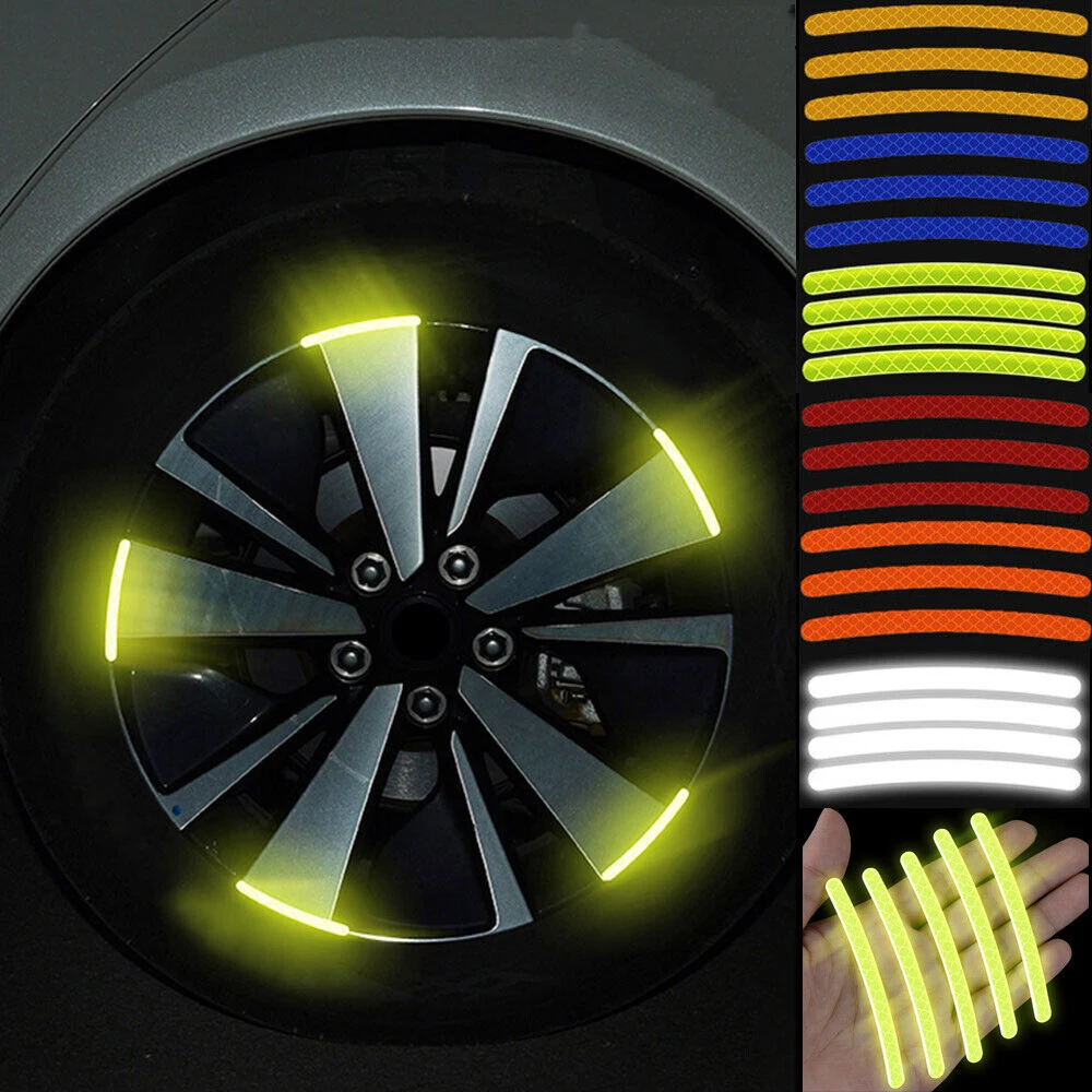 светоотражающие наклейки на ступицу