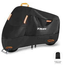 Premium Waterproof Motorcycle Cover - UV Protector & Rain Shield - XXL (Black)