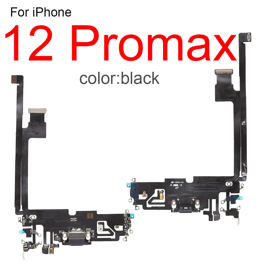 Charging Port Flex Cable with Microphone Ribbon for USB Charger Dock Repair