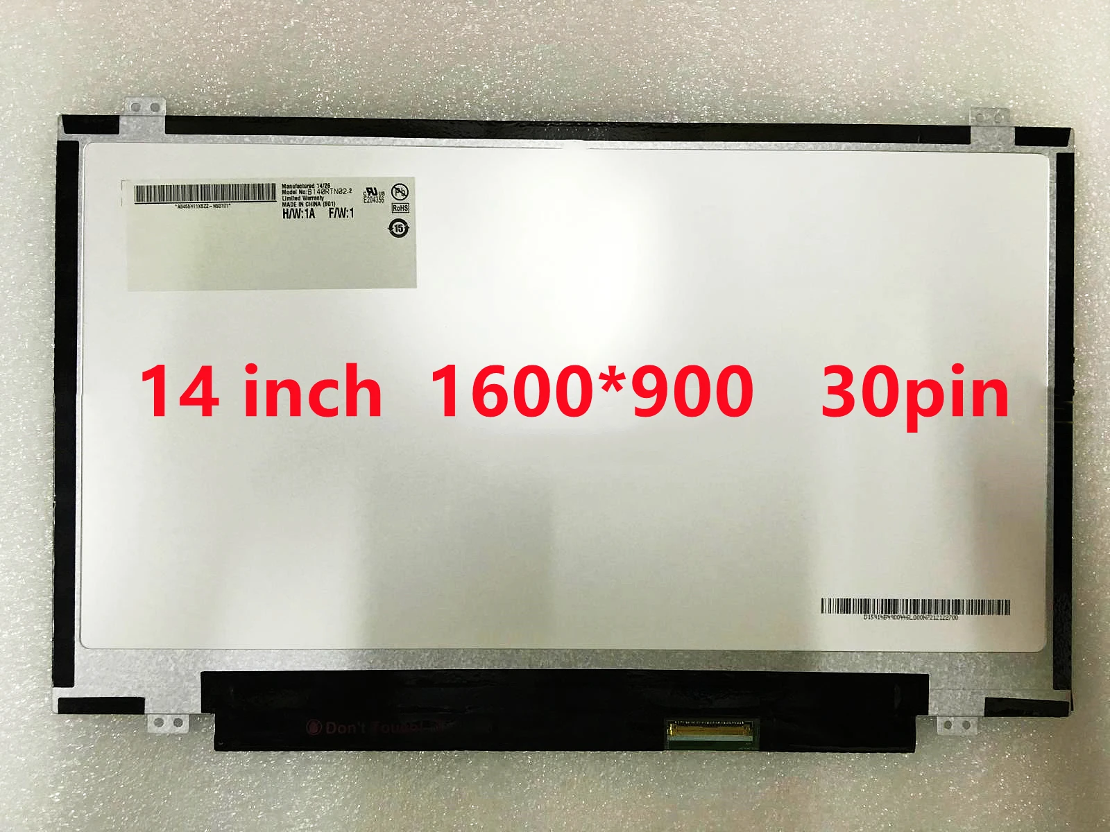 

B140RTN03.0 LP140WD2 TPB1 TPS1 N140FGE-EA2 EB1 E33 E41 30PIN ЖК-экран 1600*900 светодиодный дисплей экран для ноутбука
