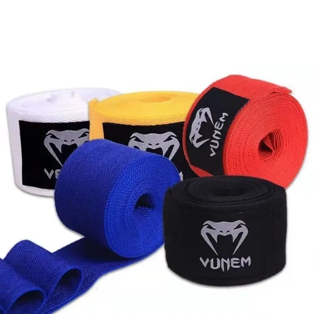 

Boxing Bandage Cotton Elastic Bandage Sanda Muay Thai Karate Sports Fist Bandage Fitness Hand Protector Wrist Wrap Handband New