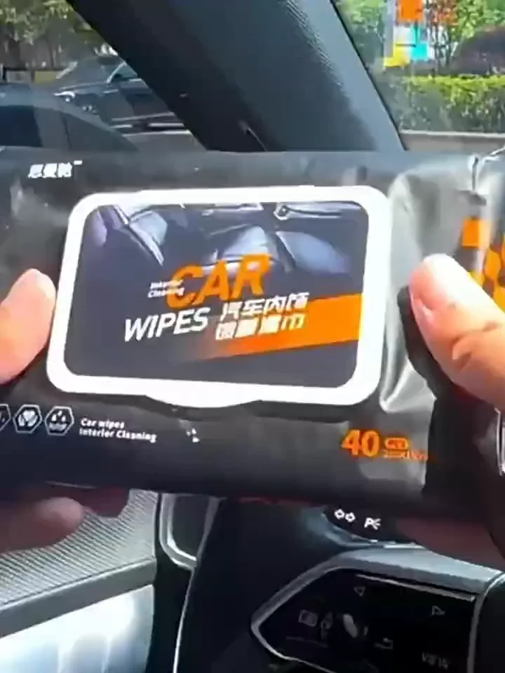 Premium Car Interior Cleaning Wipes – Quick & Easy Interior Care for a ...