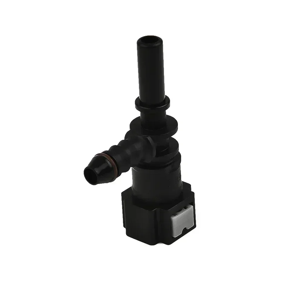 Kit De 4 Conectores Rápidos Para Línea De Combustible De Coche - ID6 7.89mm, Rectos Y En Ángulo De 90°, Nailon