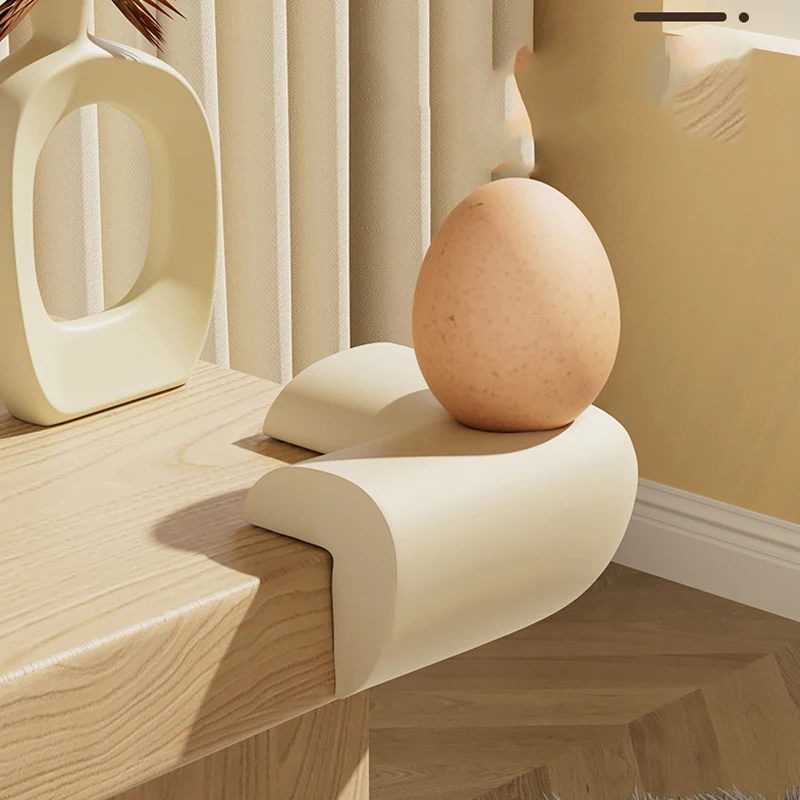 Soft Baby Proofing Corner Guards Pre-Taped Table Corner Protector for Child Safety Furniture Bumper & Sharp Edge 4pcs
