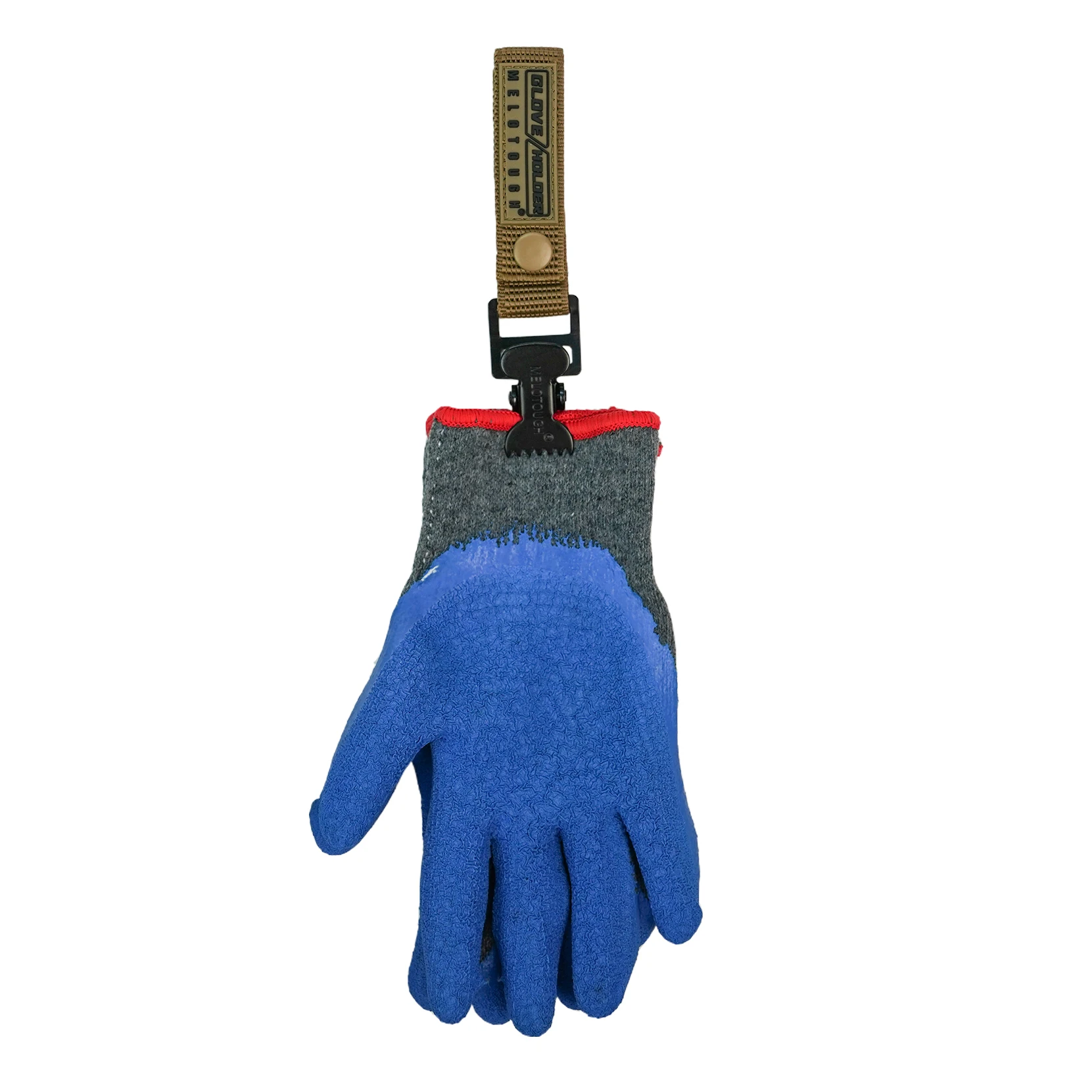 RHBHY Handschoenhouder, brandweerhandschoenclips, 2 stuks, handschoenhouder, riem met metalen karabijnhaak voor het ophangen van handschoenen, maskers, handdoeken, veiligheidshelmen