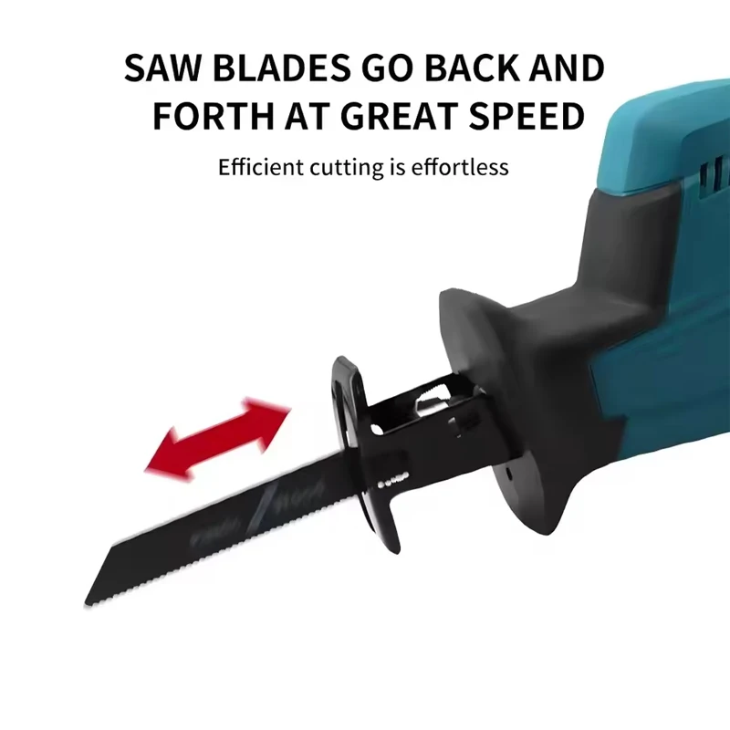 Fit Makita DJR189 18V Cordless Electric Reciprocating Saw Brushless Rechargeable