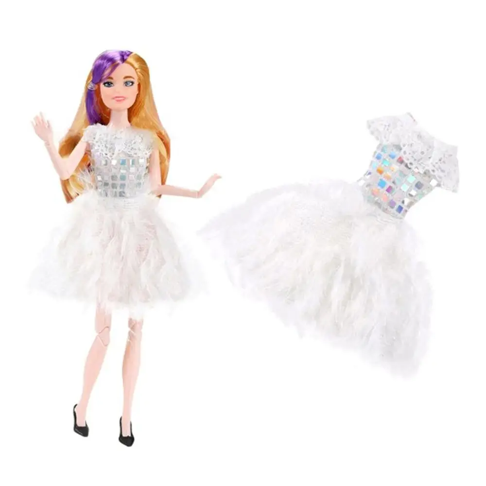 Fashion Doll Party Clothes Elegant Kids Toys Doll Princess Dresses Suit for 30cm Doll/for 1/6 BJD Dolls/for 11.5" Dolls