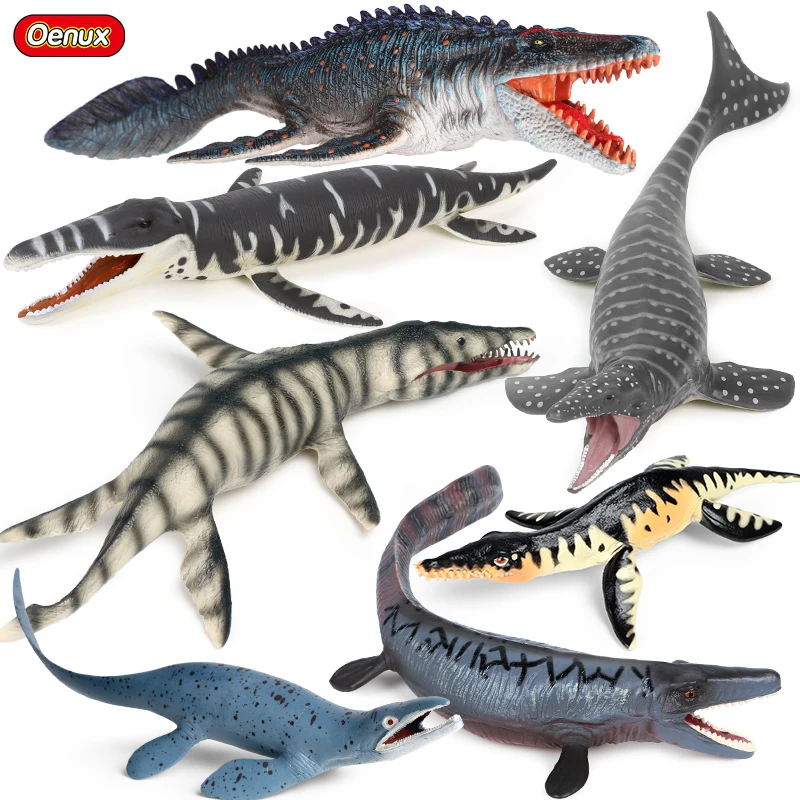 Dinosaur Figure Mosasaurus Toy, Realistic Ancient Deep Sea Monster Toy