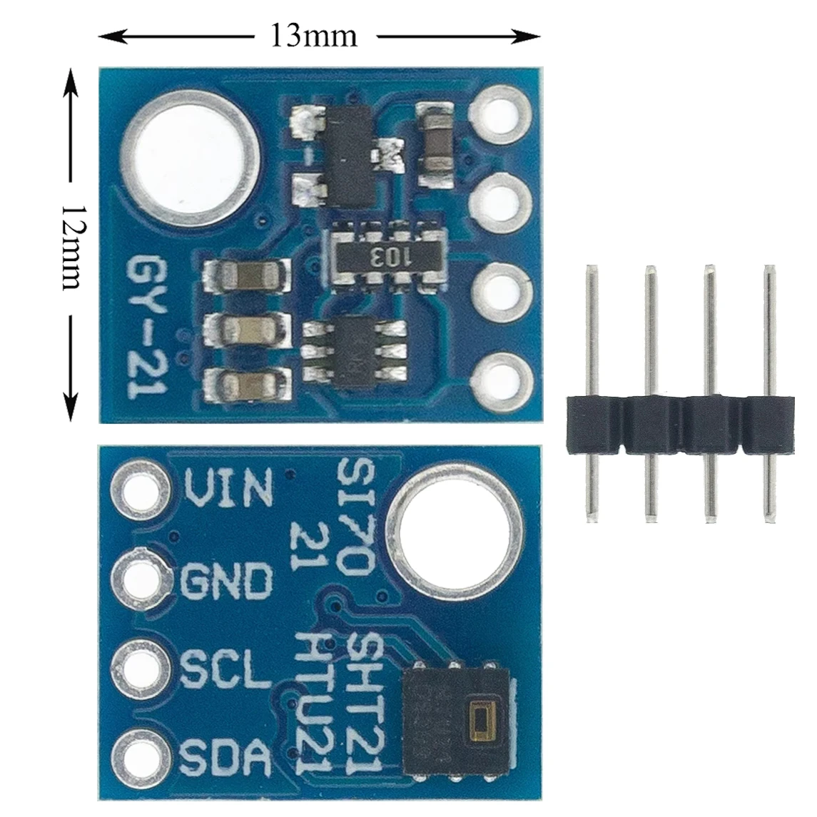 

1 Piece Humidity Sensor with I2C Interface Si7021 GY-21 HTU21 forArduino-Industrial-High Precision