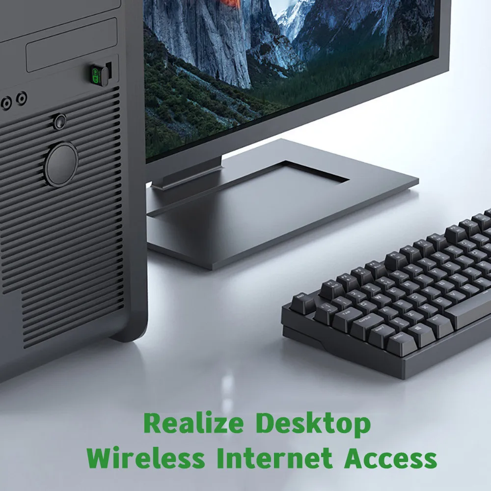 MT7601UN 미니 무선 어댑터 802.11n 150Mbps USB USB Wifi 수신기 네트워크 카드 PC 데스크탑 무료 드라이버