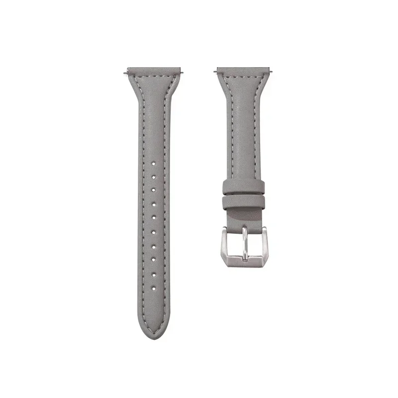 Elegant Slim Leather Bracelet for Women - 20mm/22mm Band