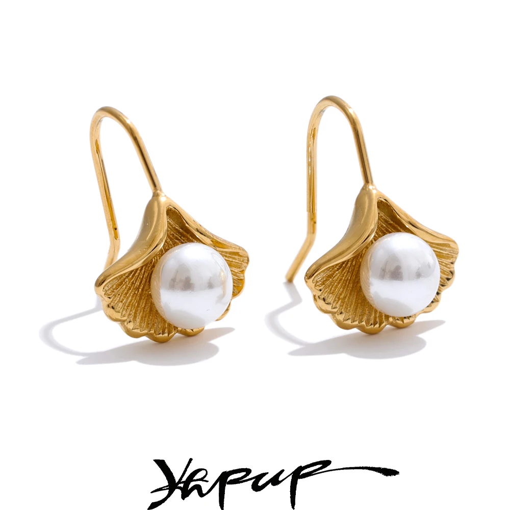 Yhpup Earrings Simulated Pearls