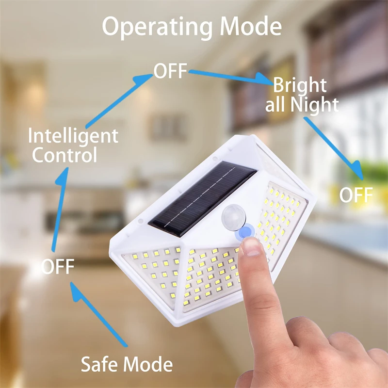 Рисунок 2 - Настенная лампа на солнечной батарее