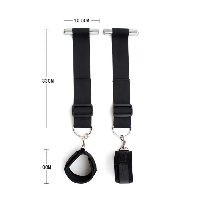 BDSM Harness Adjustable Handcuffs Hanging On Door Sex Bondage Restraints Flirting Sex Toys For Woman Bondage Gear Adult Shop sex toys