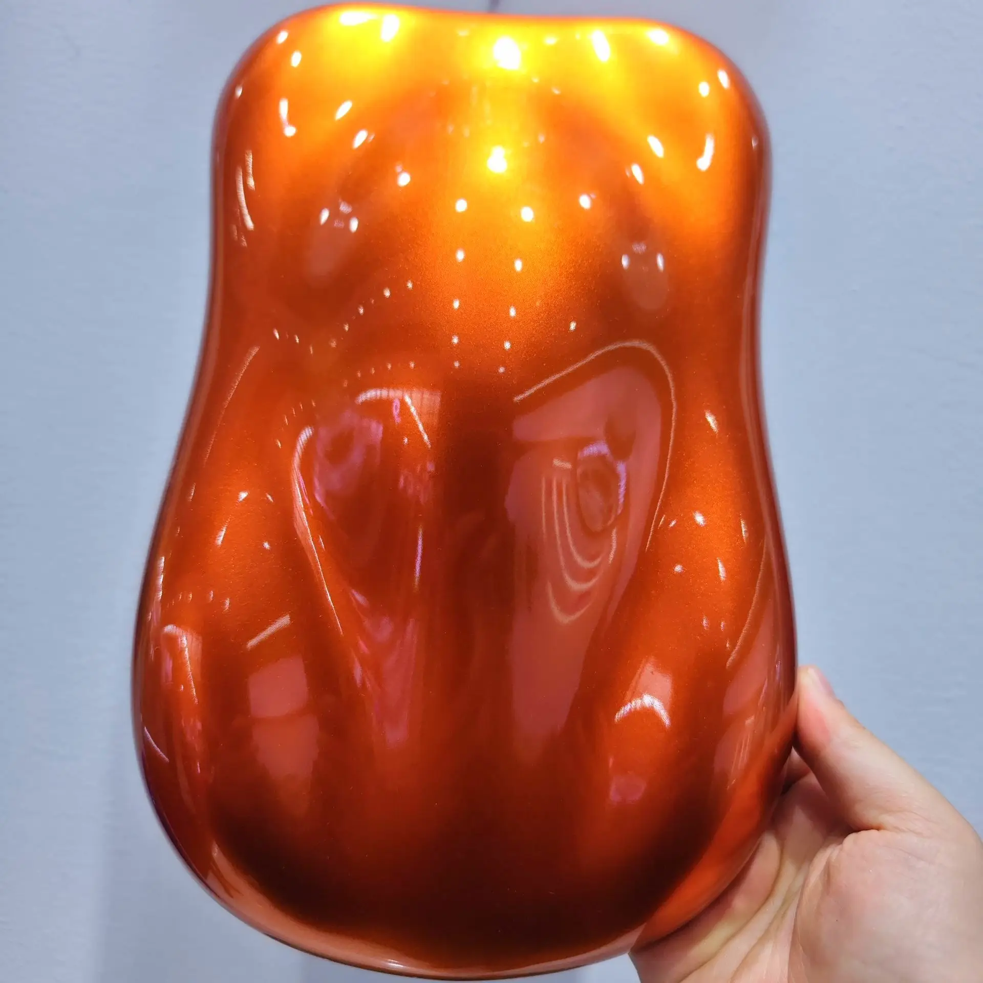 메탈릭 오렌지 펄 자동차 페인트 색상 안료 파우더 7783G