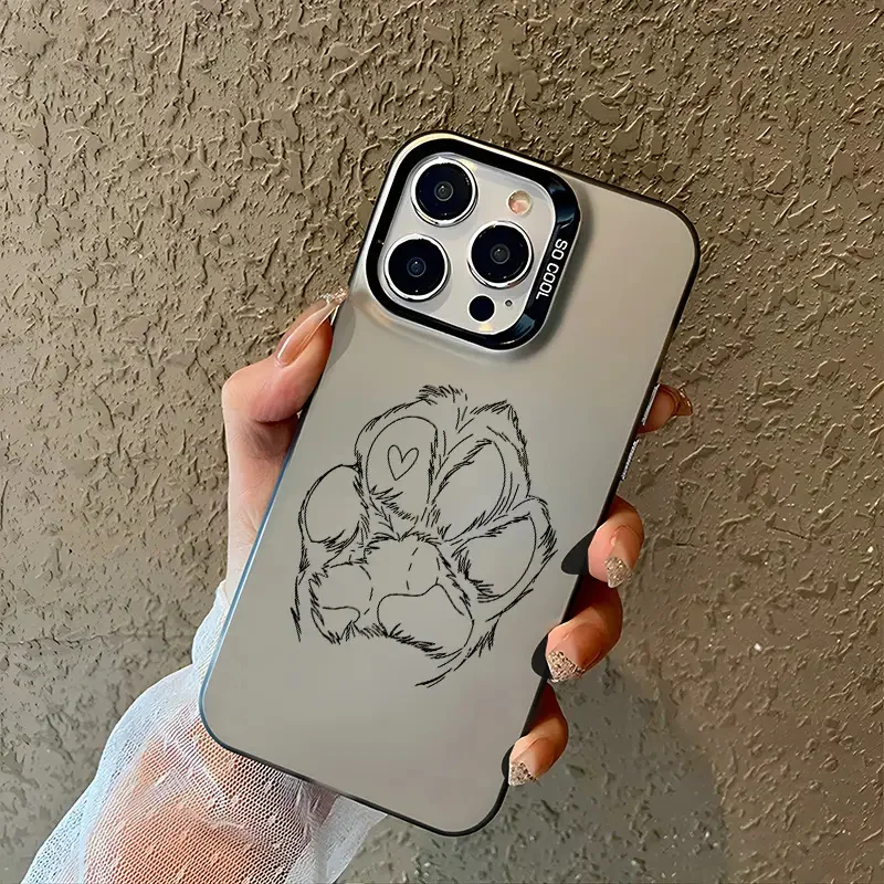 Adorable Dog Paw Print Phone Case