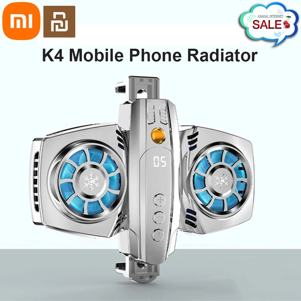 

Новый полупроводниковый двойной охлаждающий вентилятор Xiaomi Youpin для смартфонов PUBG