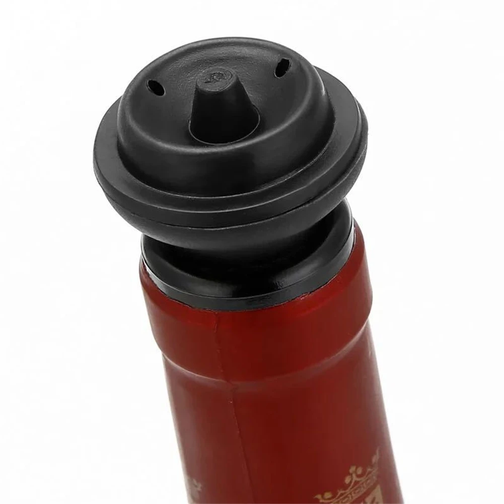 Hot Sale Practical Bottle Stoppers Bar Wine Set Silicone Easy To Removed High Quality Material Reusable