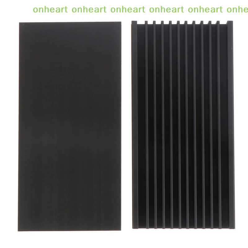 [C]1Pc 50*100*12.7mm 고전력 LED IC 팬 전력 증폭기 방열판용 알루미늄 방열판 쿨러 라디에이터