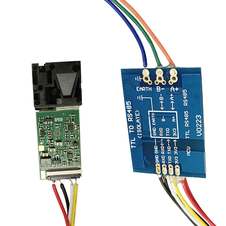 

10m UART TTL Laser Short Distance Module Digital RS485 Interface Mini OEM Industrial Visible Laser Measurement Sensor