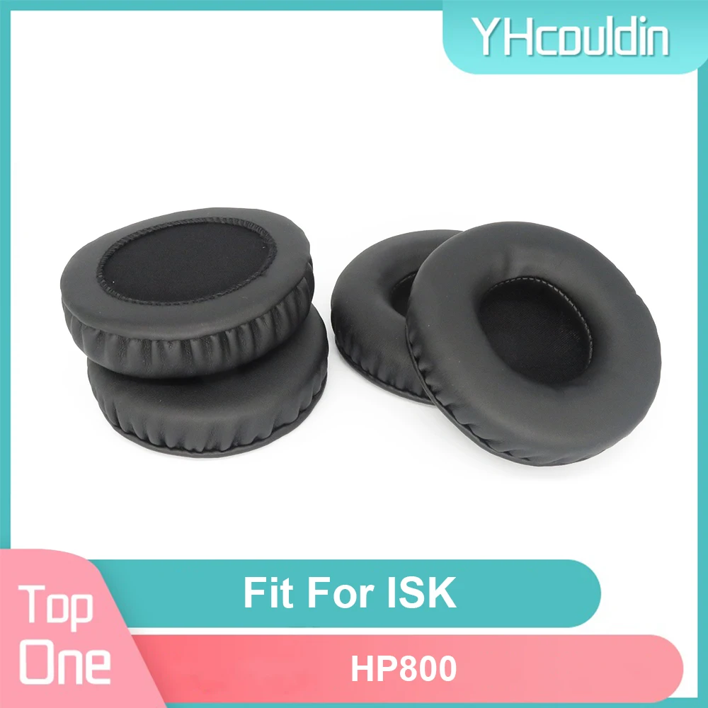 

Earpads For ISK HP800 Headphone Earcushions PU Soft Pads Foam Ear Pads Black