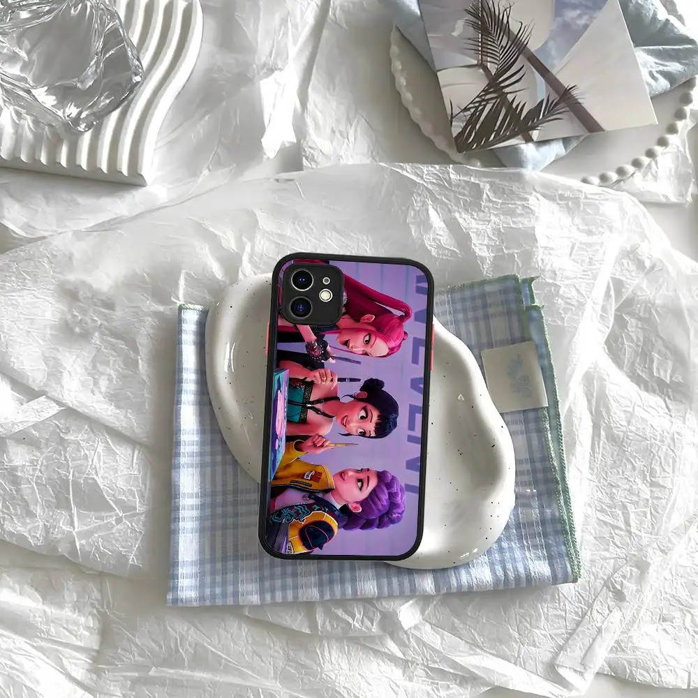 Kpop D-Demon Hunters Matte Phone Case Cover