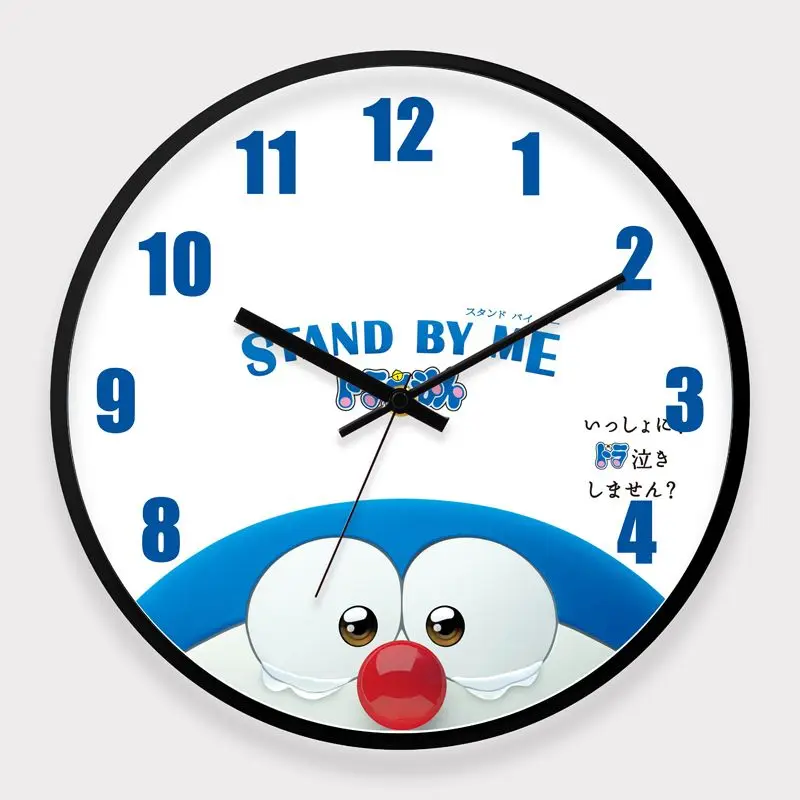 ドラえもん-クリエイティブな壁掛け時計,漫画のアニメーション,子供