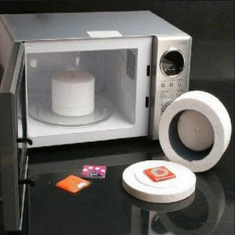 

Ceramic Fiber Professional Microwave Heating Kiln Large Small Microwave Kiln Fusing Glass for Making DIY Jewelry Tools