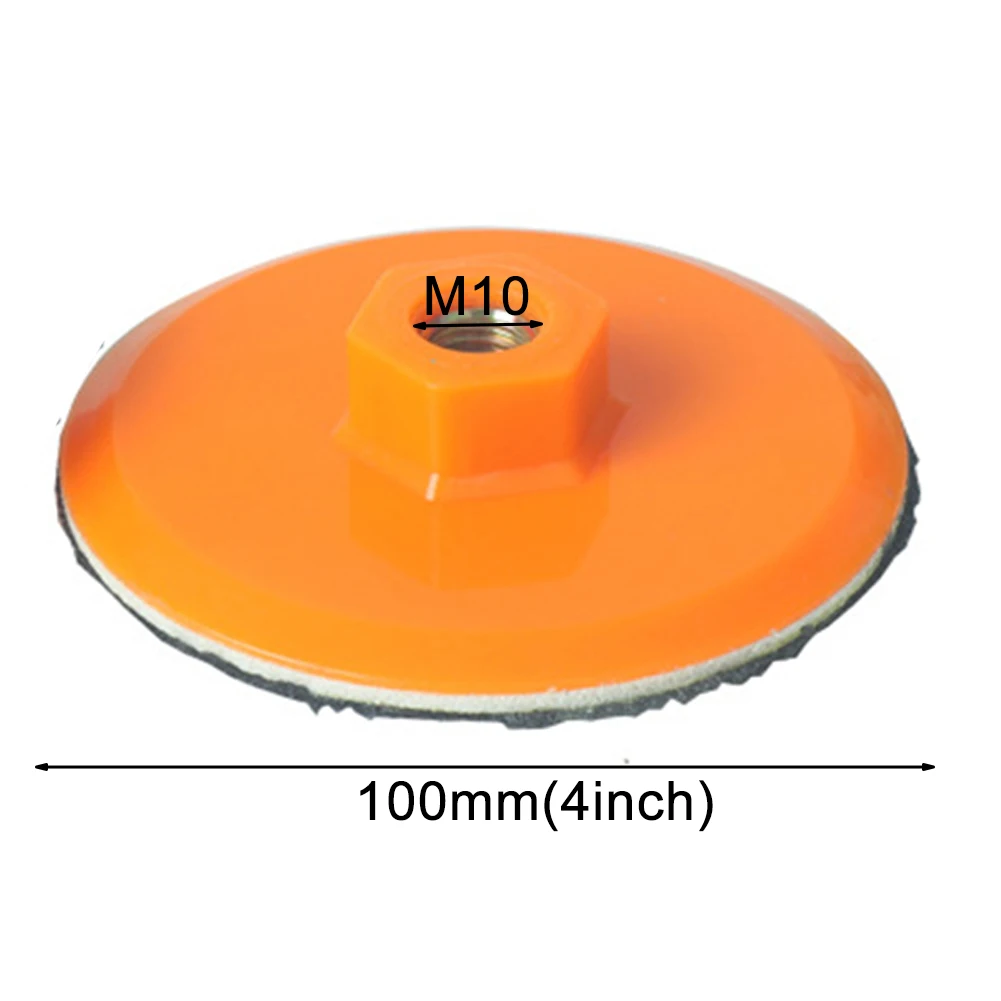 

100mm 4inch Diamond Polishing Pad Wet Dry Buff Disc Abrasive For Marble Concrete Dry Polishing Discs Abrasives Backing Pads Tool
