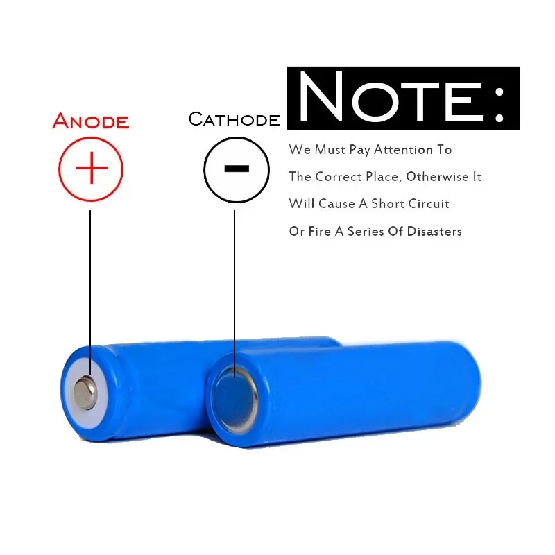 18650 2 pz 3.7 V Batteria Ricaricabile 1200 mah /1500 mah /1800 mah /2000 mah /2200 mah /2600 mah /3400 mah Batteria Al Litio Li-po A Punta - immagine 3