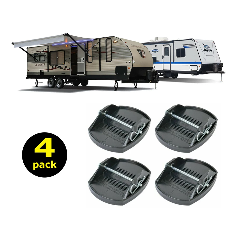 CaravanFeetJackHeavyDutyCaravanSteadyPadsIdealtoStabiliseand