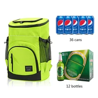 Sacs de réfrigérateur sac à dos isotherme souple réfrigérateur isotherme thermique voyage en plein air plage glace bière sac à dos 30L isolé 4