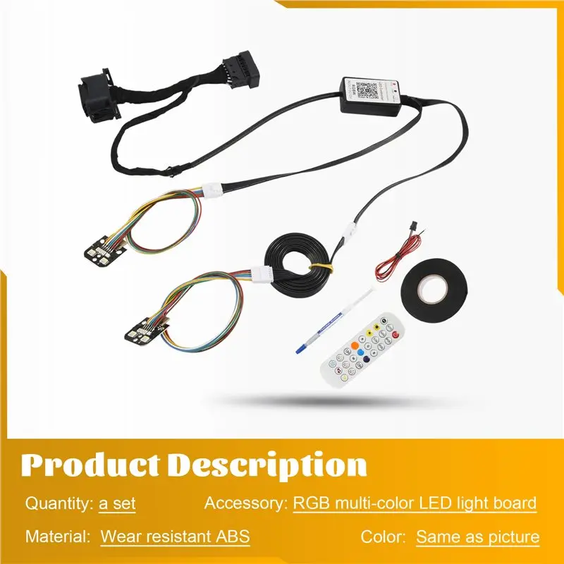 [A93Z】 BMW X3 Pre LCI G01 X4 G02 X3M F97 Pre 2018-2021 Rgb RGBW 멀티컬러 LED 보드 DRL용 주간 주행등 모듈