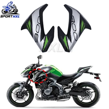 Motorcycle Side Trim Cover Fairing Cowl Gas Guard Tank Front Side Panel Fit for Kawasaki Z900 2017 2018-2019 Accessories Z 900