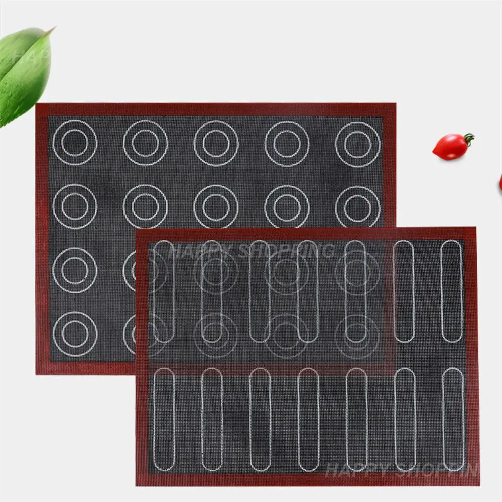 Tappetino Da Forno In Silicone Perforato Fodera Antiaderente Per Fogli Da Forno Utensili Da Forno Pasticceria Macaron Pad Per Biscotti Cucina Accessor