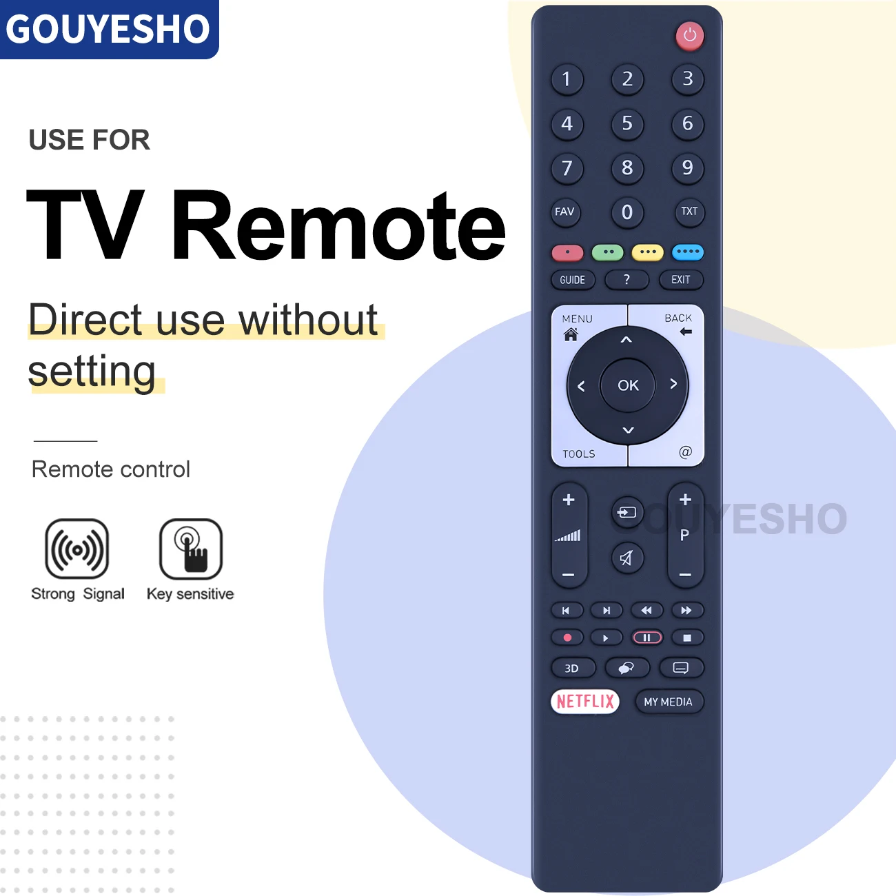 

New Remote Control RC3304812/02 TS3187R-6 for GRUNDIG BEKO RC3304811/01 ARCELIK RC3304810/02 Smart TV