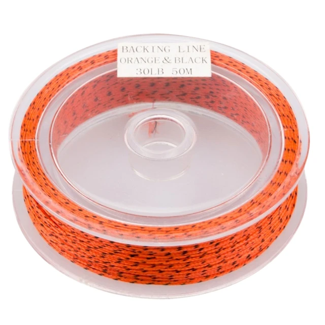 Durable Fly Fishing Line 50m Tear Resistant Braided Backing Line