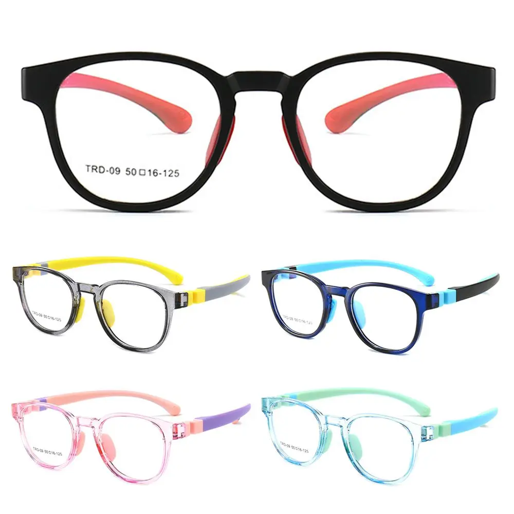 

Portable Computer Online Classes Comfortable Eyeglasses Kids Glasses Ultra Light Frame Anti-blue Light