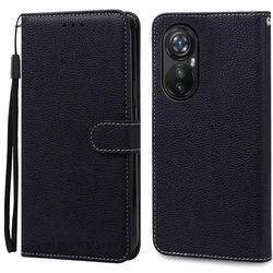 Luxury Soft Silicone Wallet Leather Flip Cover Phone Case - Enhanced Protection & Style for Blackview A200 Pro (Black)