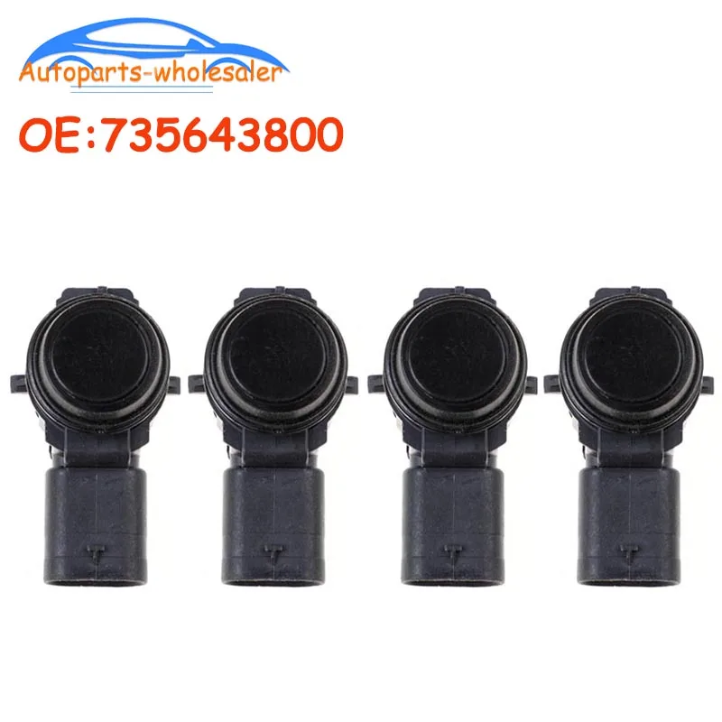 4 Pz/Lotto Nuovo 735643800 0263033850 Sensore Di Parcheggio Pdc Adatto Per Accessori Per Auto Alfa Romeo Stelvio