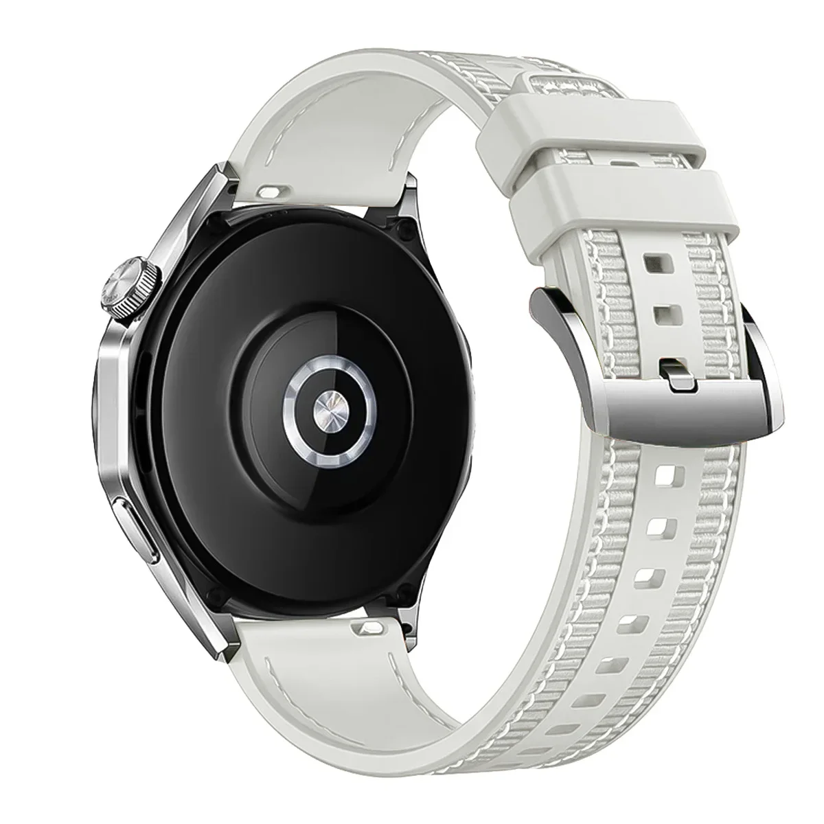 22mm Silicone-Woven Smartwatch Band - Universal Fit, Premium Quality Strap